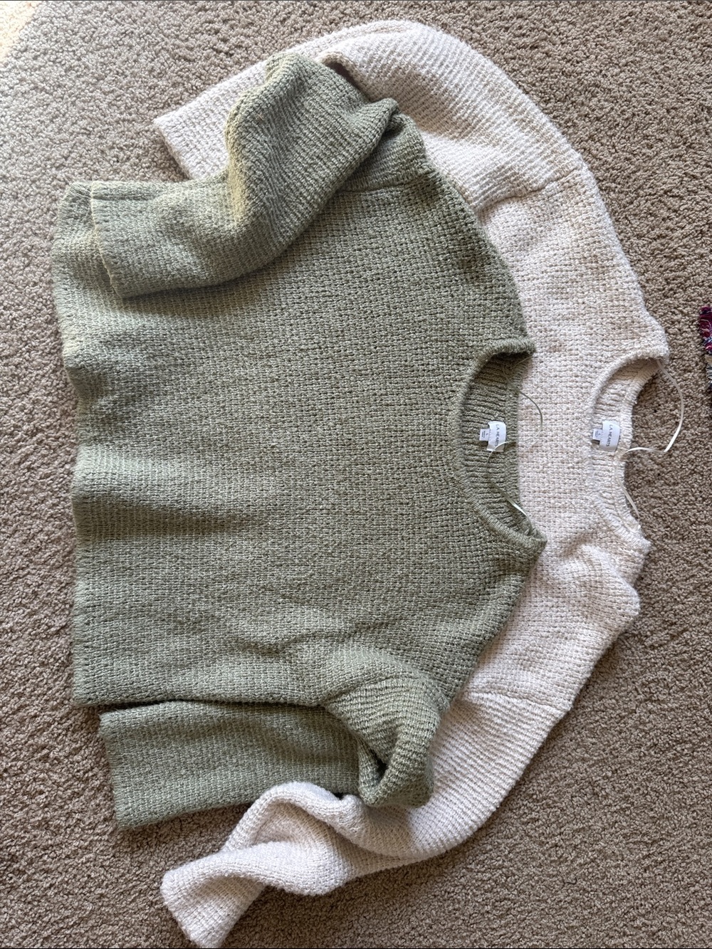 La Hearts cropped sweater bundle
